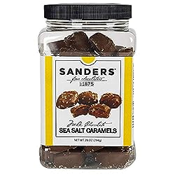 Sanders Milk Chocolate Sea Salt Caramels 12/28 oz